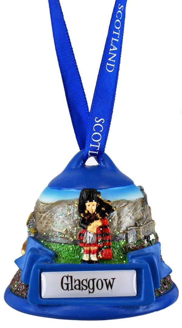 1324 Bespoke Christmas Tree Decoration Resin Jingle Bell