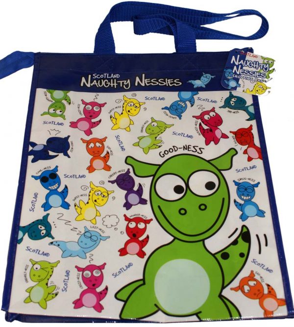 1361 Naughty Nessie PVC Shopper Bag