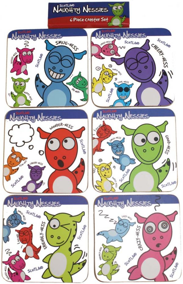1363 Naughty Nessies Coasters