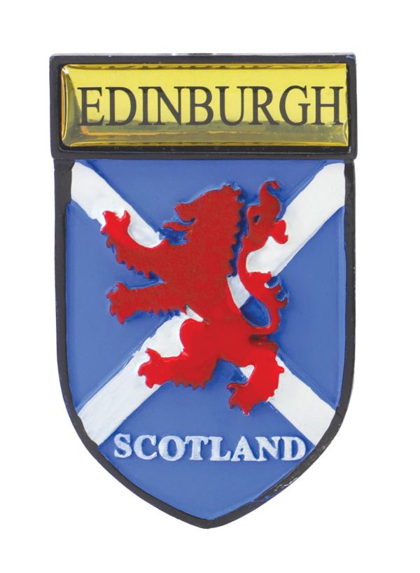 1411 Bespoke Destination Resin Fridge Magnet - Lion Crest