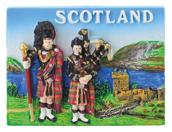 1500 Resin Fridge Magnet - Pipers & Castle