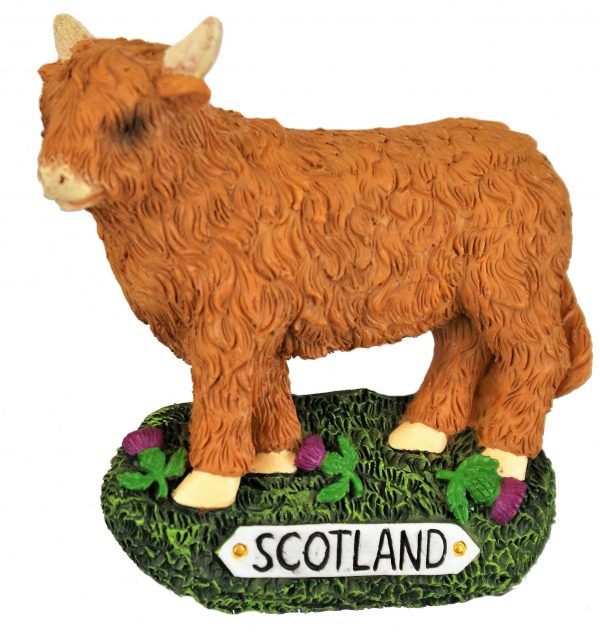 1526 Resin Figurine - Highland Cow