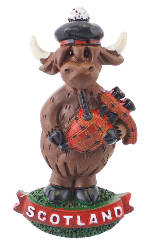 1530 Resin Fridge Magnet - Highland Cow
