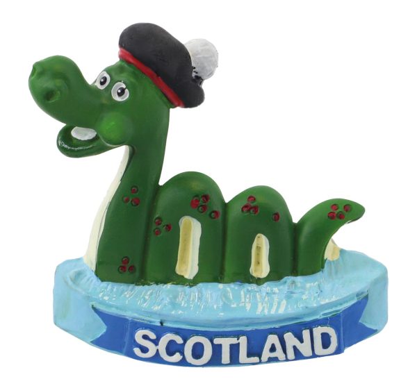 1532 Resin Fridge Magnet - Nessie in Water