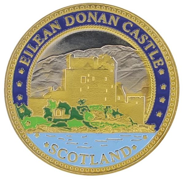 1610 Souvenir Coin - Eilean Donan Castle