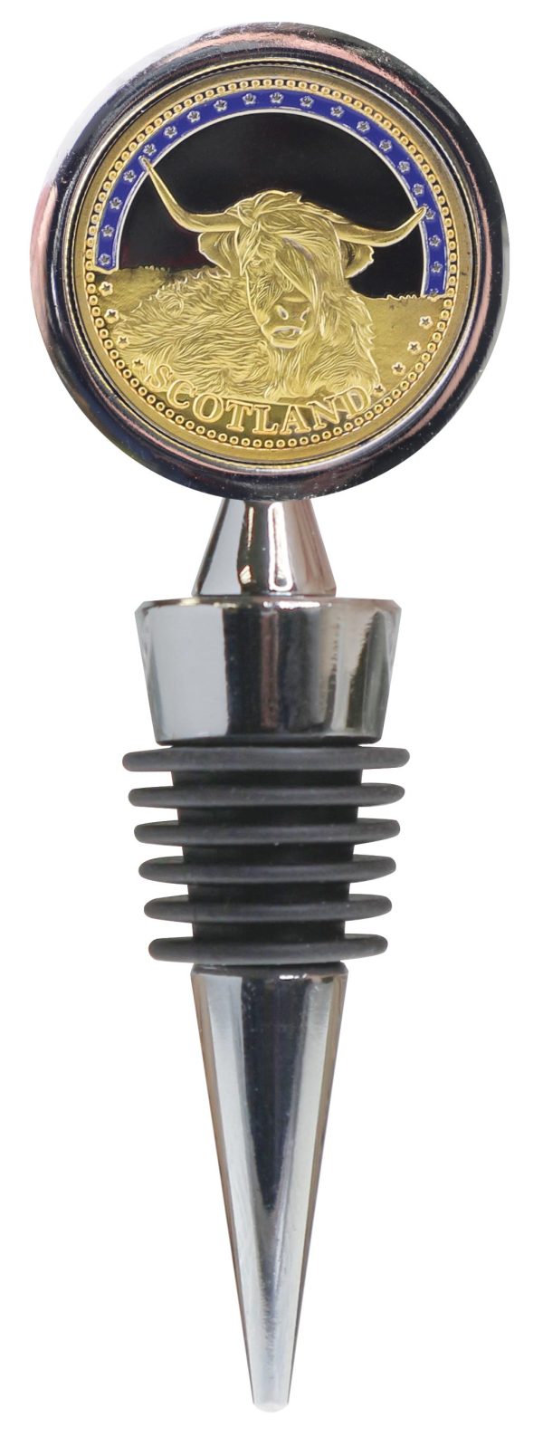 1652 Bottle Stopper - Highland Cow