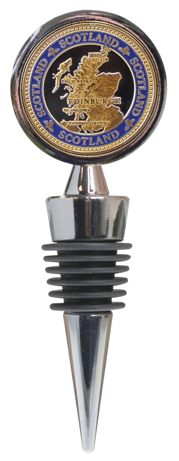 1659 Bottle Stopper - Map