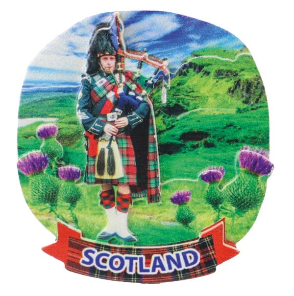 1671 Resin Fridge Magnet - Piper