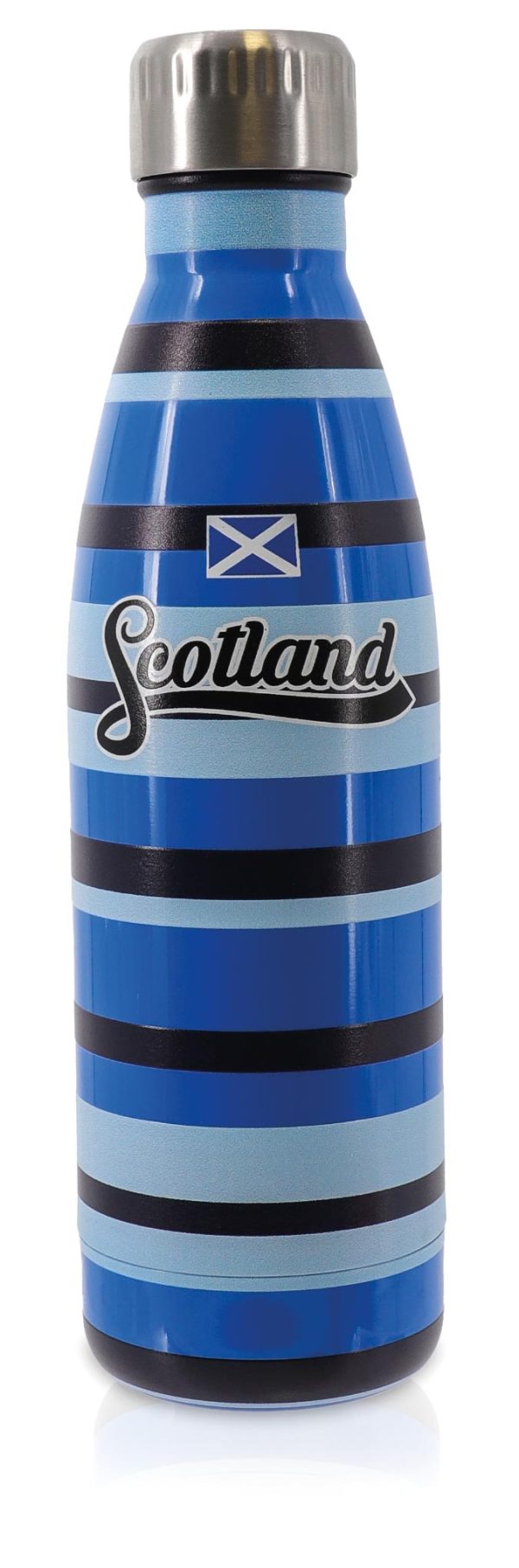 1692 Water Bottle - Blue Multi Stripe
