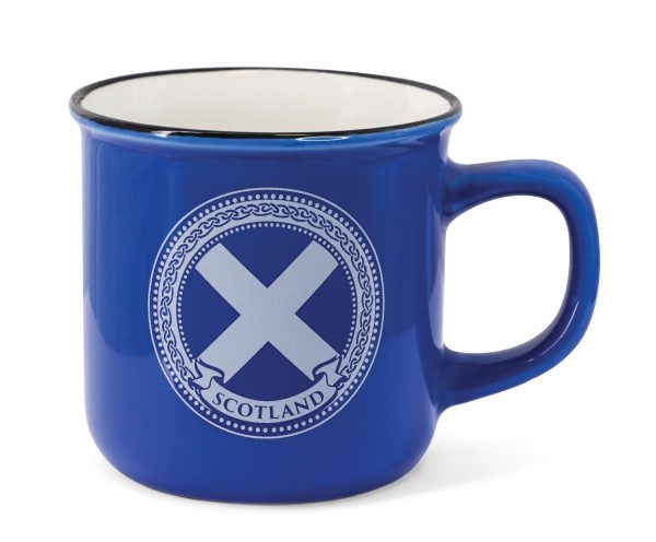 1762 Blue Mug - Saltire
