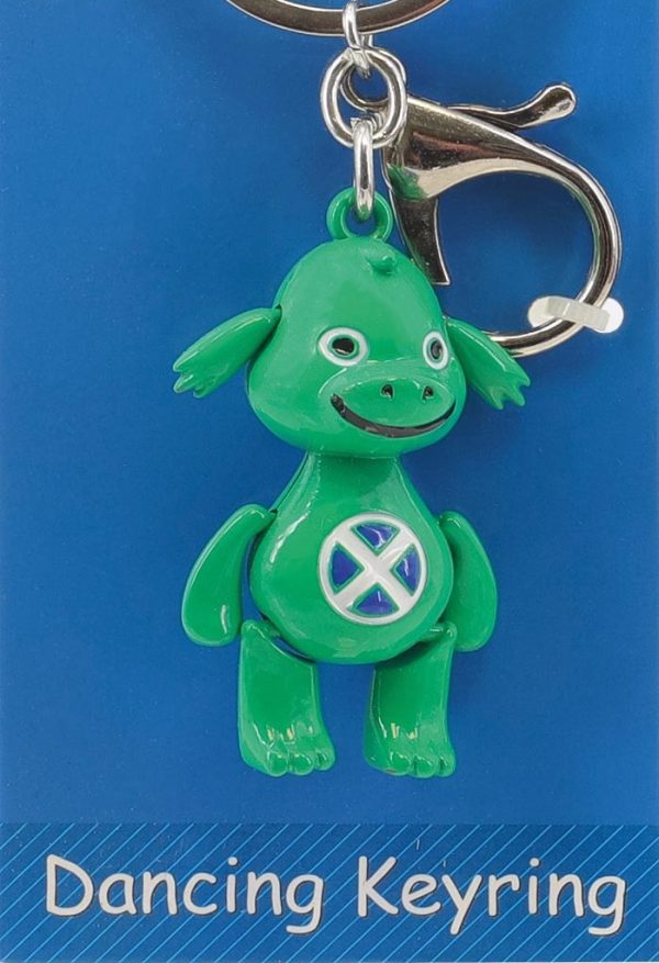 1804 Dancing Nessie Carded Keyring