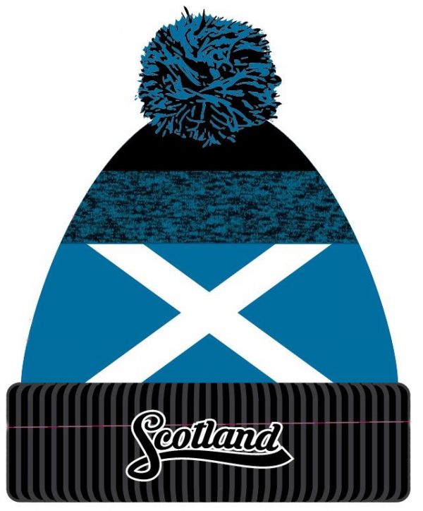 1860 Scotland Script Saltire Beanie