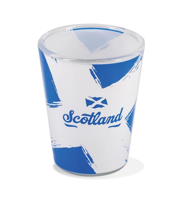 1921 Tot Glass - Grunge Saltire