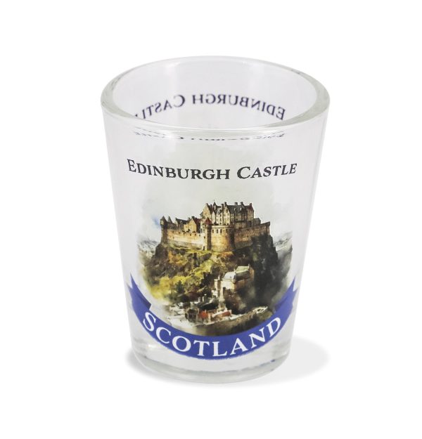 1923 Tot Glass - Edinburgh Castle