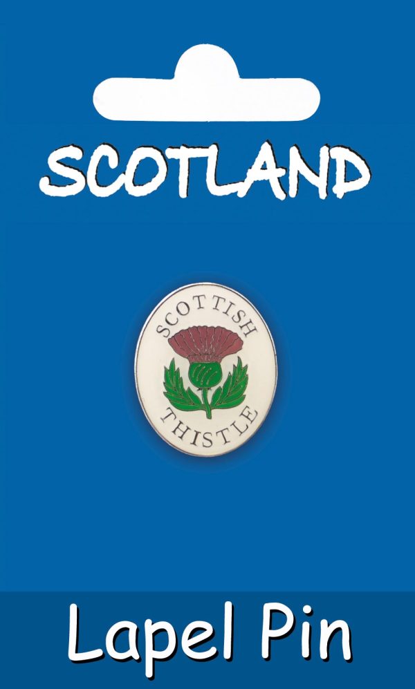 333 Lapel Pin - Thistle