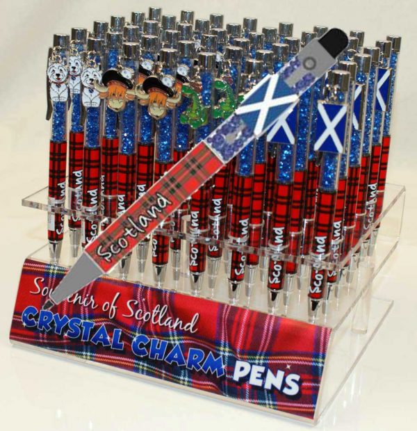 618 Charm Pen - Saltire